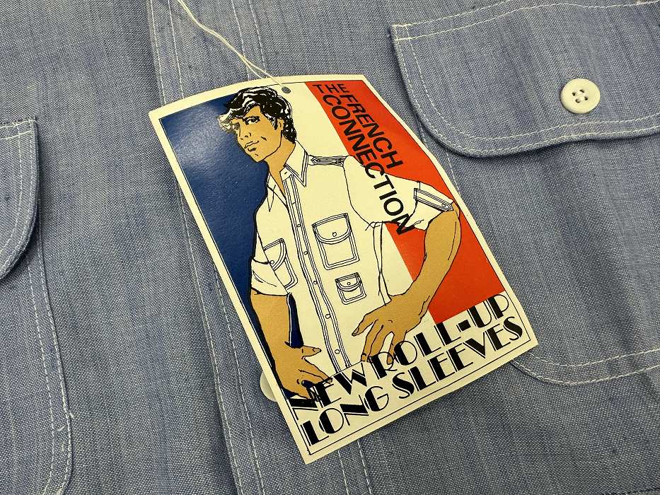 108284 ヴィンテージ 「THE FRENCH CONNESTION」DEAD STOCK 長袖 シャツ
