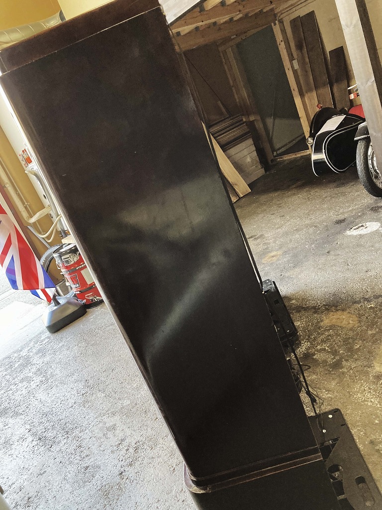 108408 販売及び長期リース店舗什器 英国製アンティーク 4段 ショーケース