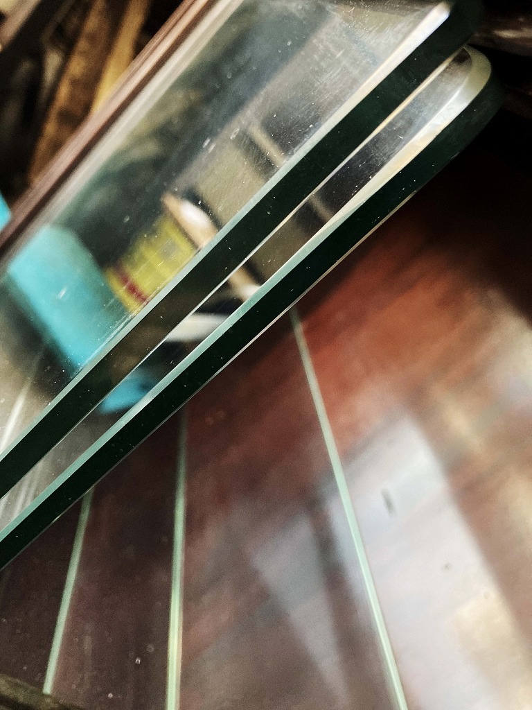 108408 販売及び長期リース店舗什器 英国製アンティーク 4段 ショーケース