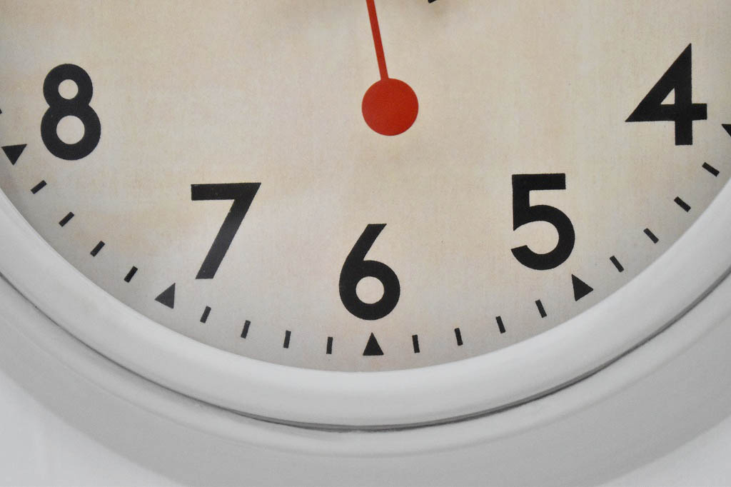 SMITHS CLOCK スミスクロック 復刻版 ホワイト ウォールクロック