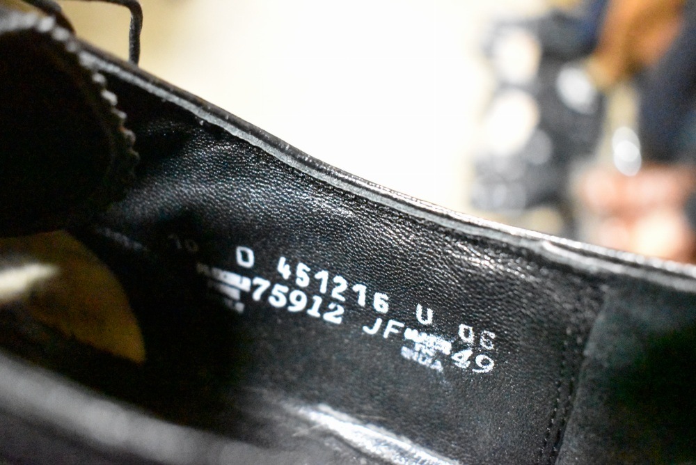 109567「FLORSHEIM」ウィングチップ シューズ 内羽根 SIZE US10