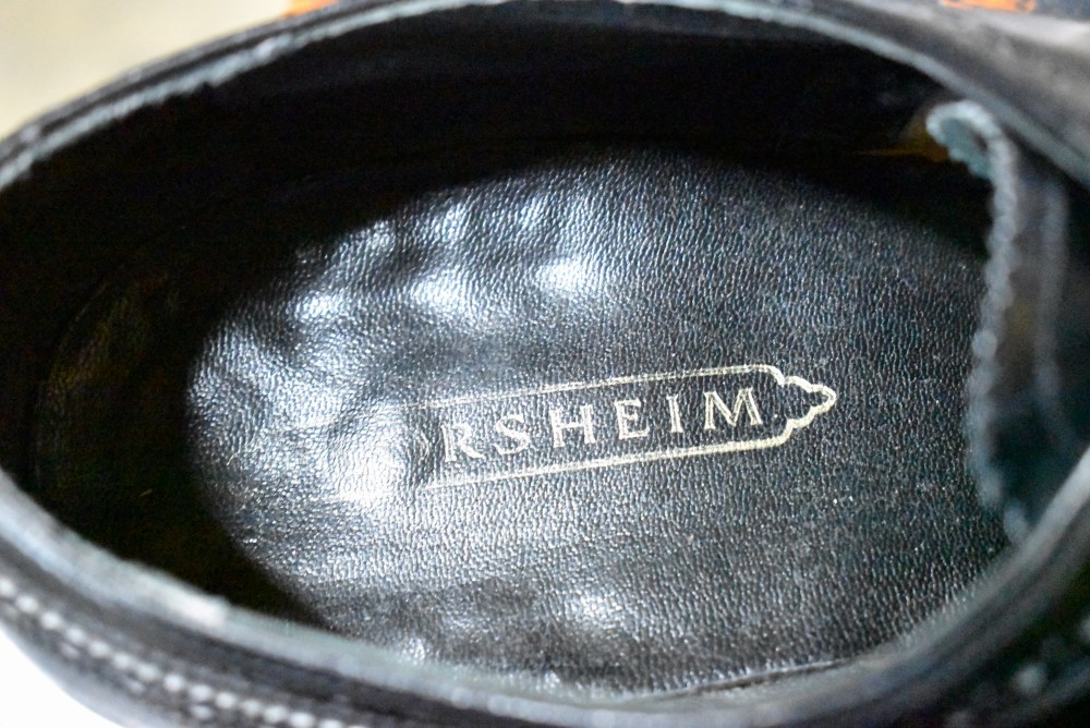 109567「FLORSHEIM」ウィングチップ シューズ 内羽根 SIZE US10