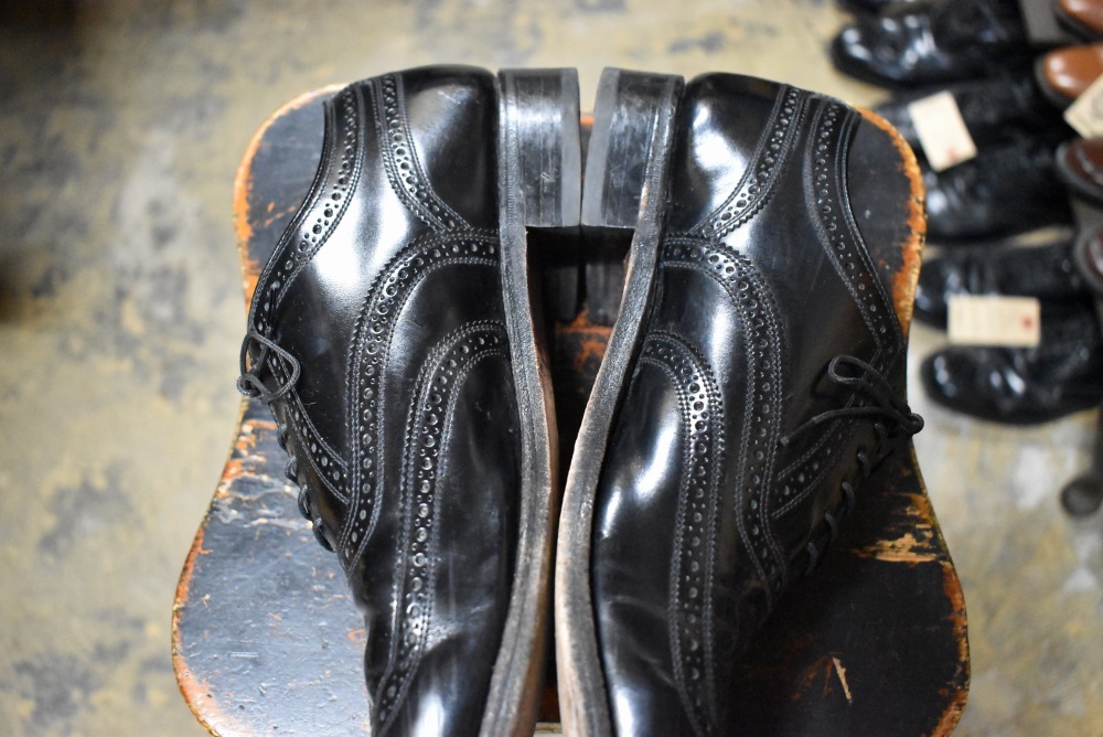 109567「FLORSHEIM」ウィングチップ シューズ 内羽根 SIZE US10