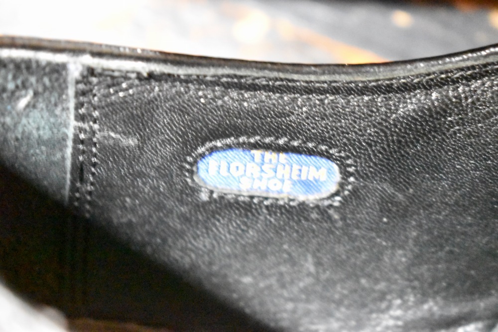 109567「FLORSHEIM」ウィングチップ シューズ 内羽根 SIZE US10