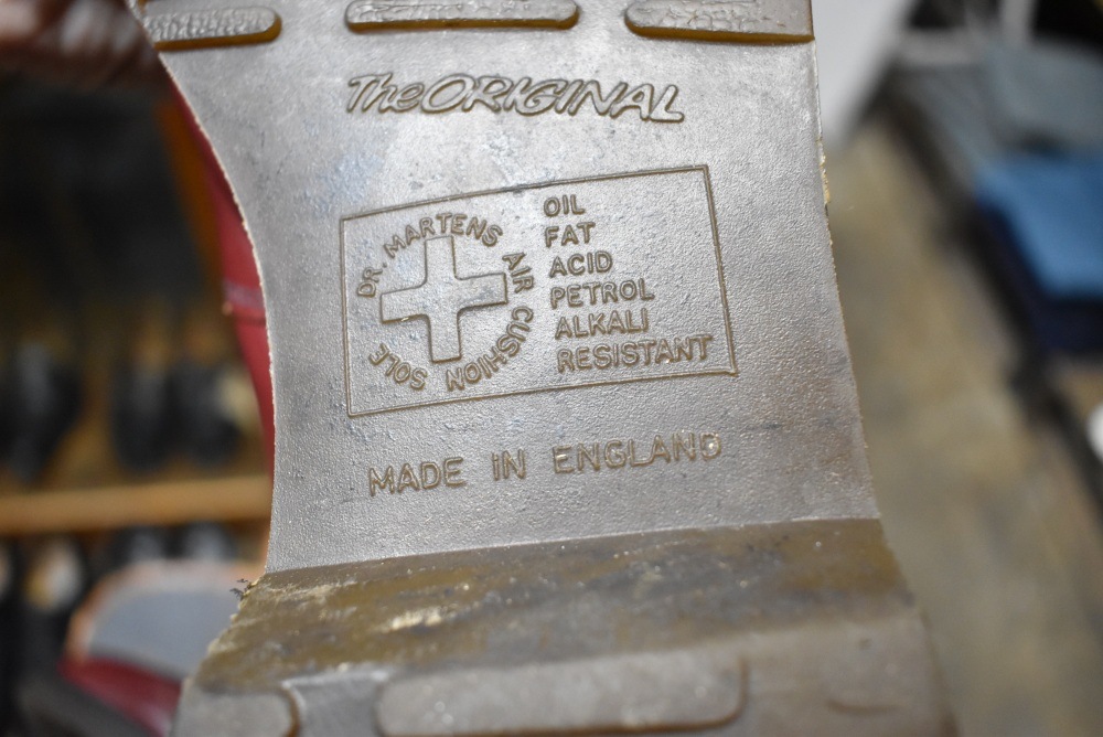 109579 ヴィンテージ　ブーツ　「FRIEND LINE」フレンドライン ドクターマーチンタイプ　Dr. Martens type MADE IN ENGLAND