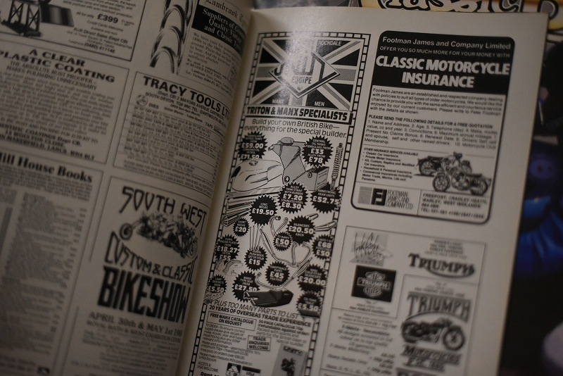 B0877 「Classic Bike」 クラシックバイク　12冊セット　ヴィンテージ　モーターサイクル誌　古本　雑誌