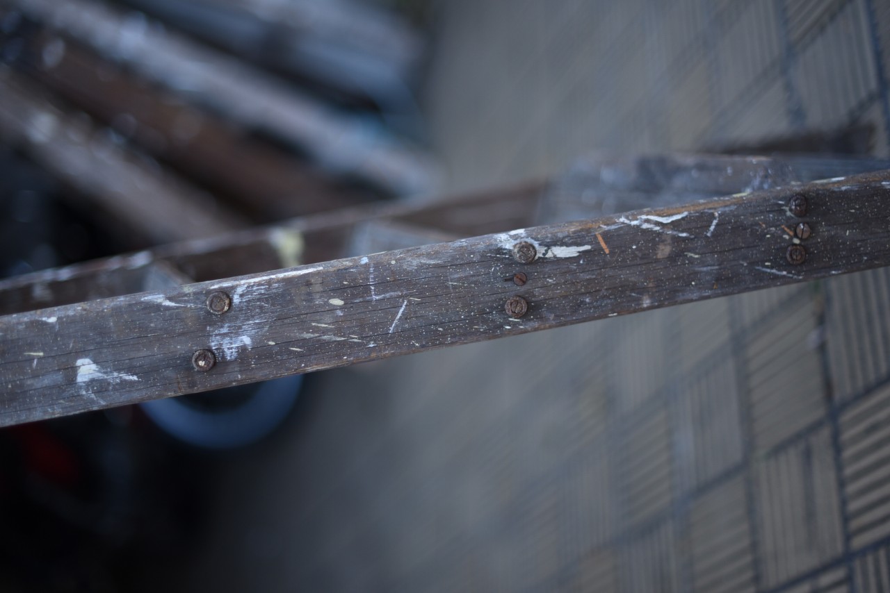 101659 UK ヴィンテージ ステップラダー 脚立 英国