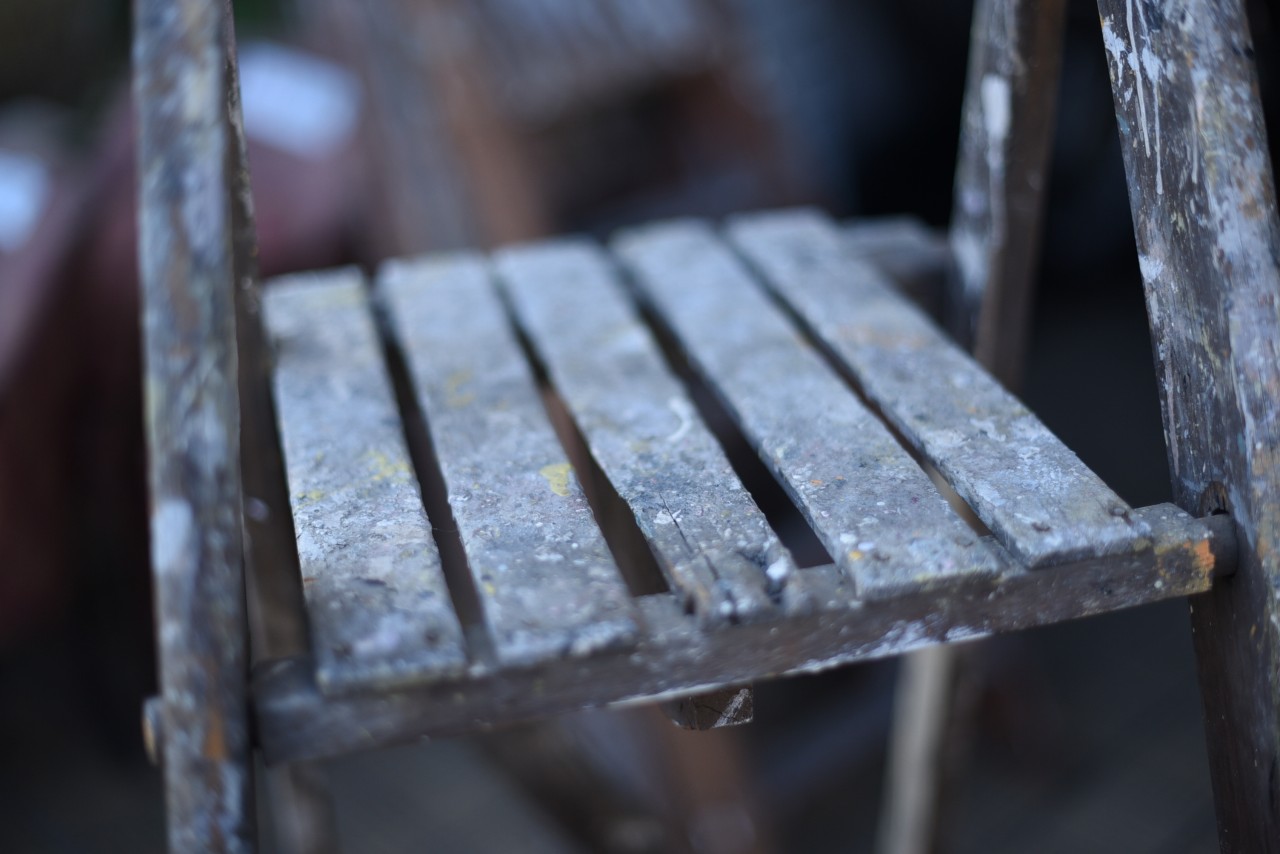 101659 UK ヴィンテージ ステップラダー 脚立 英国