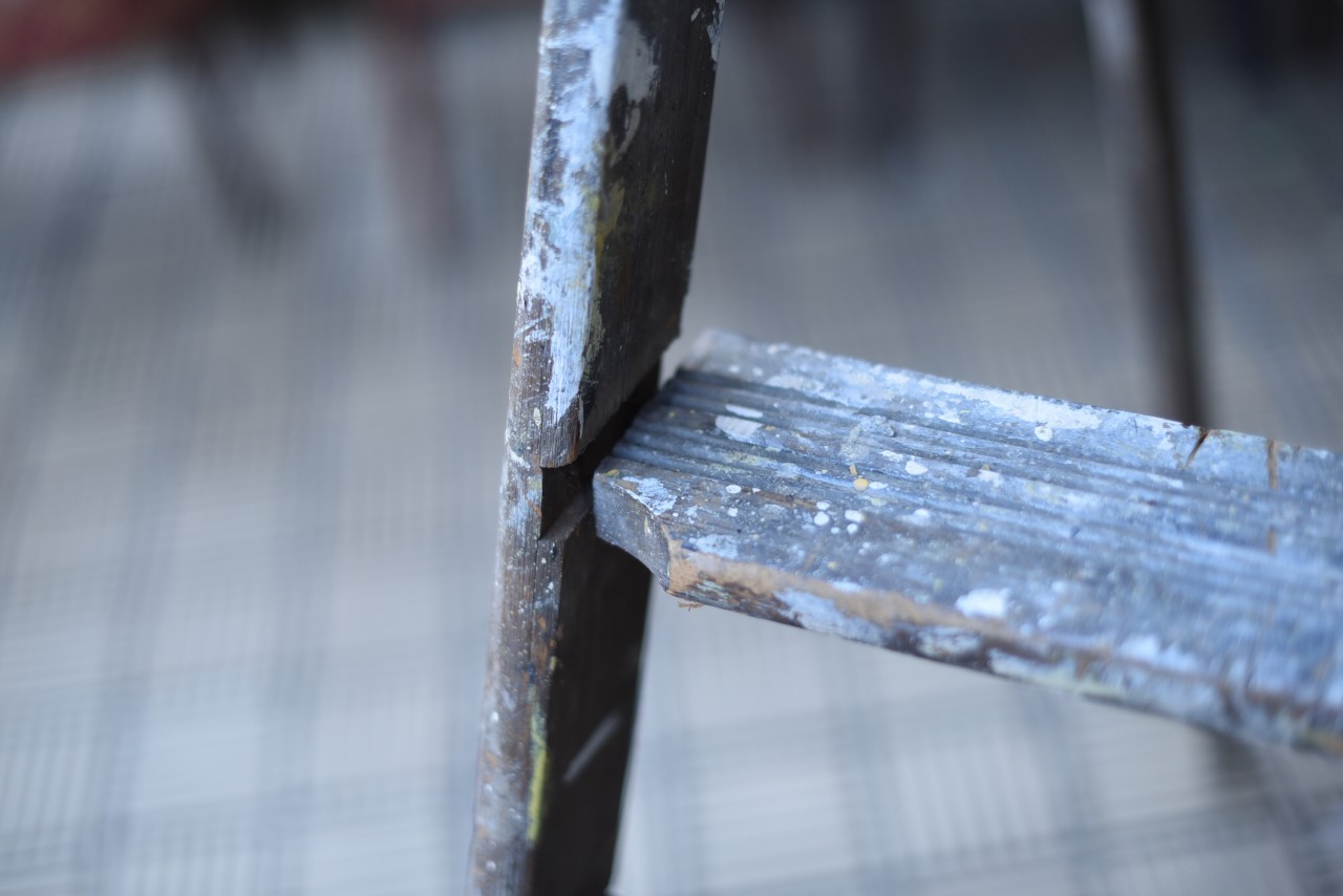 101659 UK ヴィンテージ ステップラダー 脚立 英国