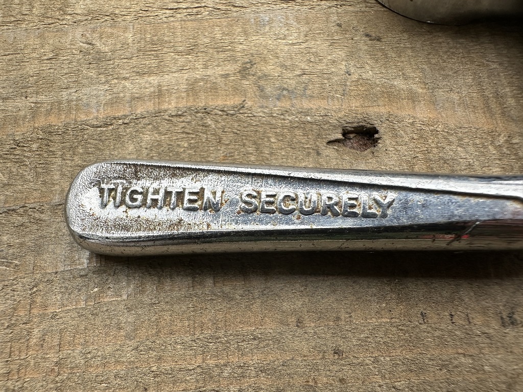 107734 「TIGHTEN SECURELY」ハンドル　レバー　自転車 ヴィンテージ パーツ MADE IN ENGLAND