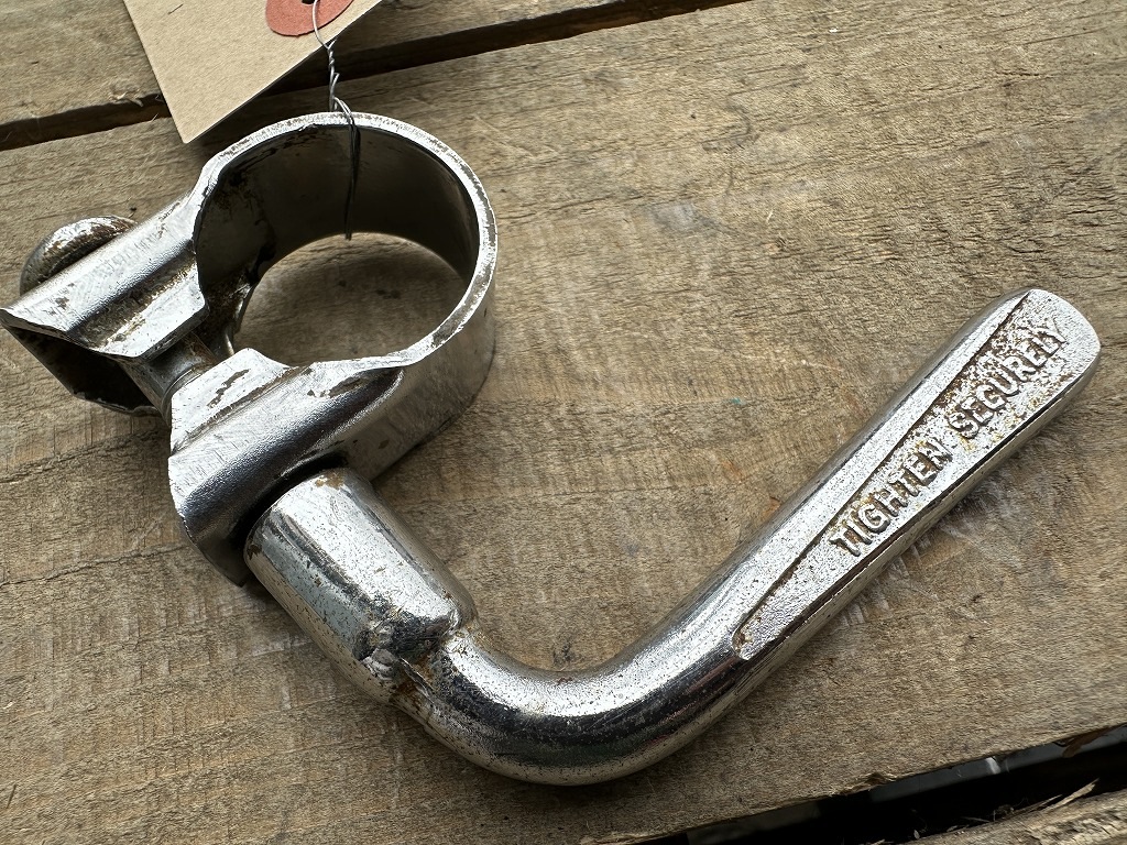 107734 「TIGHTEN SECURELY」ハンドル　レバー　自転車 ヴィンテージ パーツ MADE IN ENGLAND