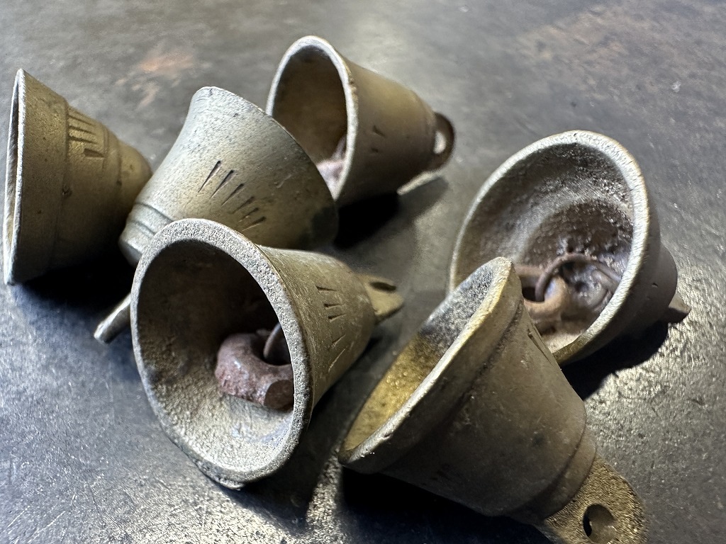 108014 ヴィンテージ　ミニベル　6個セット