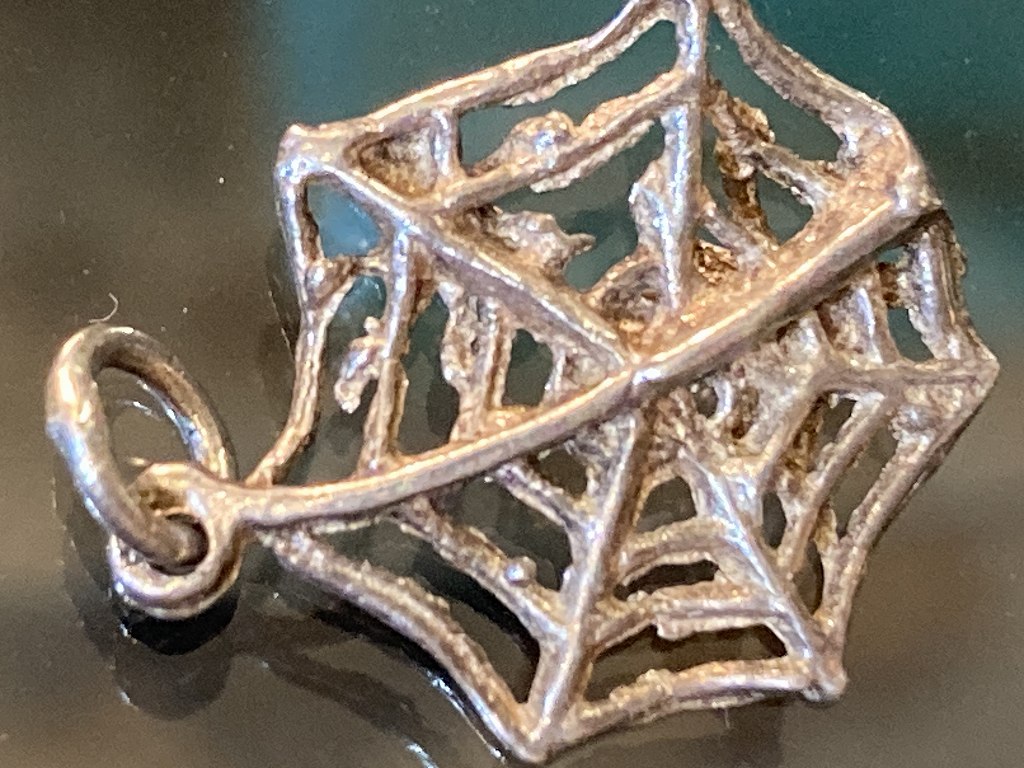 108672「SPIDER WEB」 925 SILVER ジュエリー　MADE IN ENGLAND 