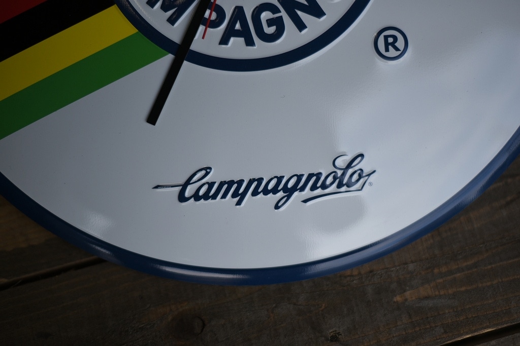 104629　最後の4個　国内未発売　カンパニョーロ  ウォールクロック　壁掛け時計　CAMPAGNOLO VINTAGE WALL CLOCK