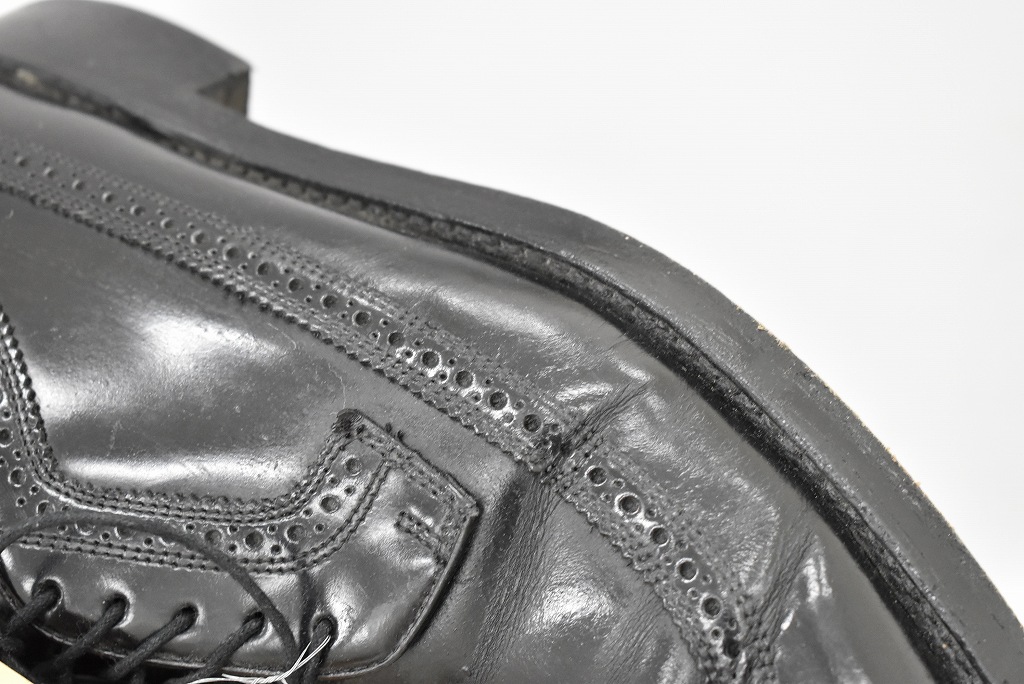 109818 「FLORSHEIM」レザーシューズ  外羽根 WING TIP SIZE 10