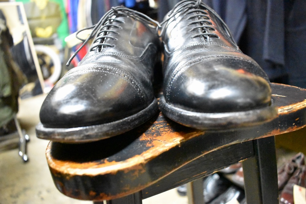 109566 「JOHNSTON & MURPHY」レザーシューズ  内羽根 SIZE 8 1/2