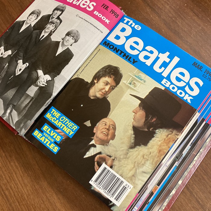 B3884　1998 1999　バインダー15冊セット　「The Beatles Book」 ビートルズ　英国本