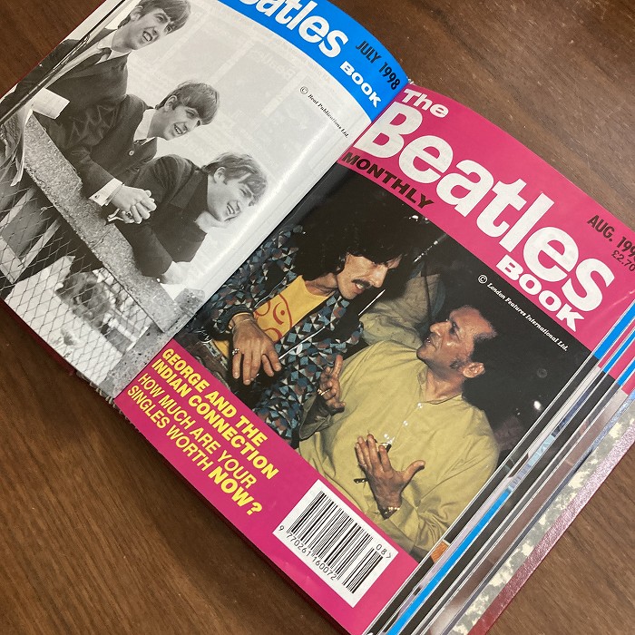 B3884　1998 1999　バインダー15冊セット　「The Beatles Book」 ビートルズ　英国本