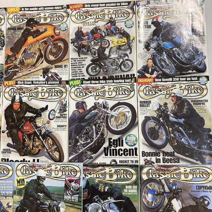 B4371 1996 12冊セット 「CLASSIC BIKE」 クラシックバイク 英国 旧車雑誌