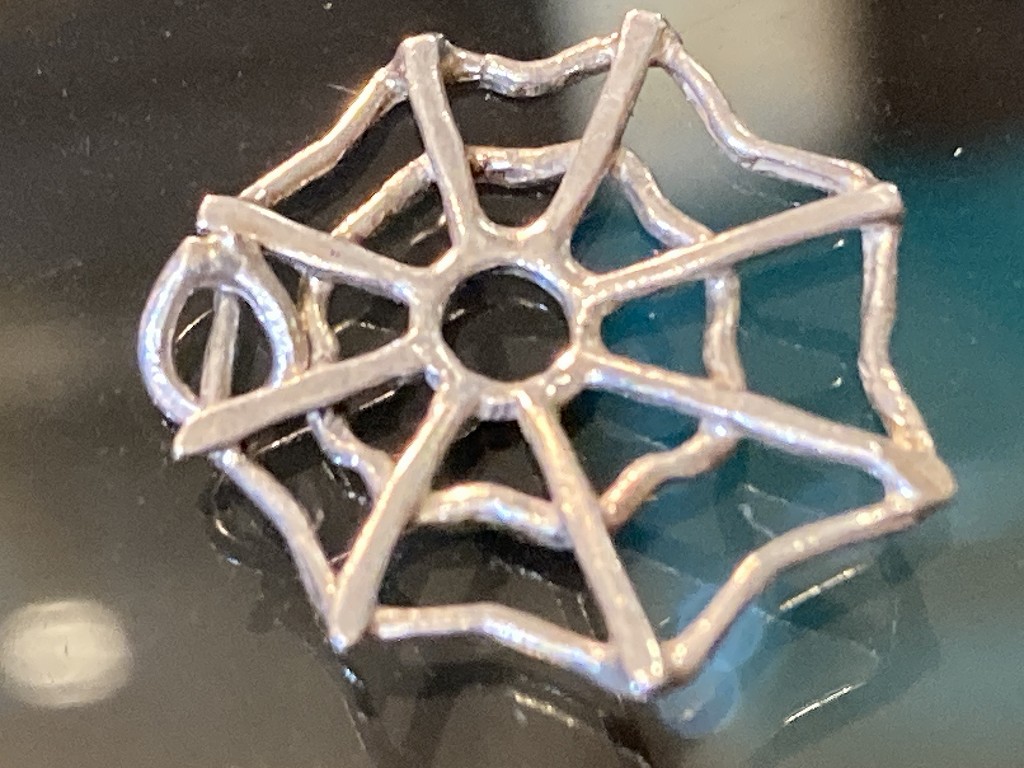 108684「SPIDER WEB」 925 SILVER  ジュエリー　MADE IN ENGLAND 