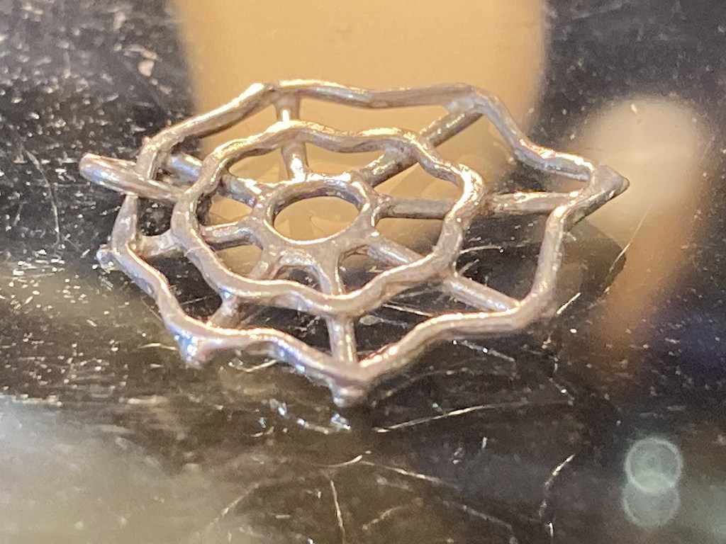 108684「SPIDER WEB」 925 SILVER  ジュエリー　MADE IN ENGLAND 