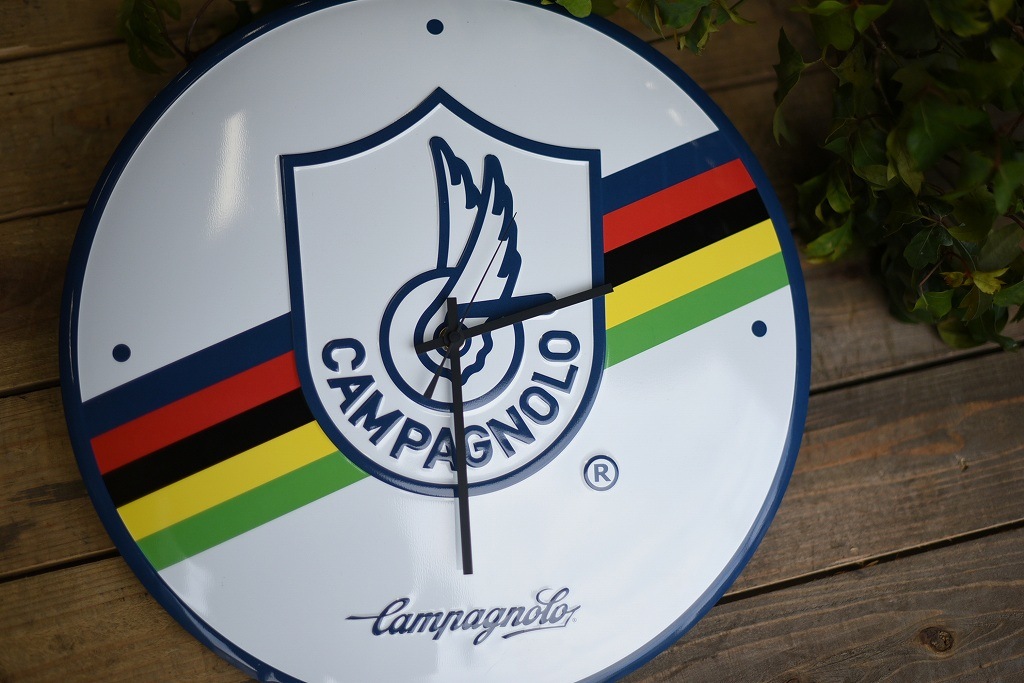 104632 最後の残り2個 国内未発売 カンパニョーロ ウォールクロック 壁掛け時計 CAMPAGNOLO VINTAGE WALL CLOCK