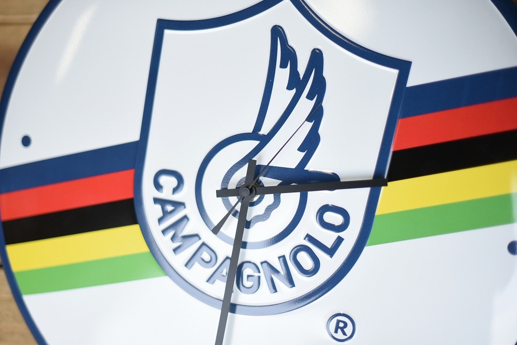 104632 最後の残り2個 国内未発売 カンパニョーロ ウォールクロック 壁掛け時計 CAMPAGNOLO VINTAGE WALL CLOCK