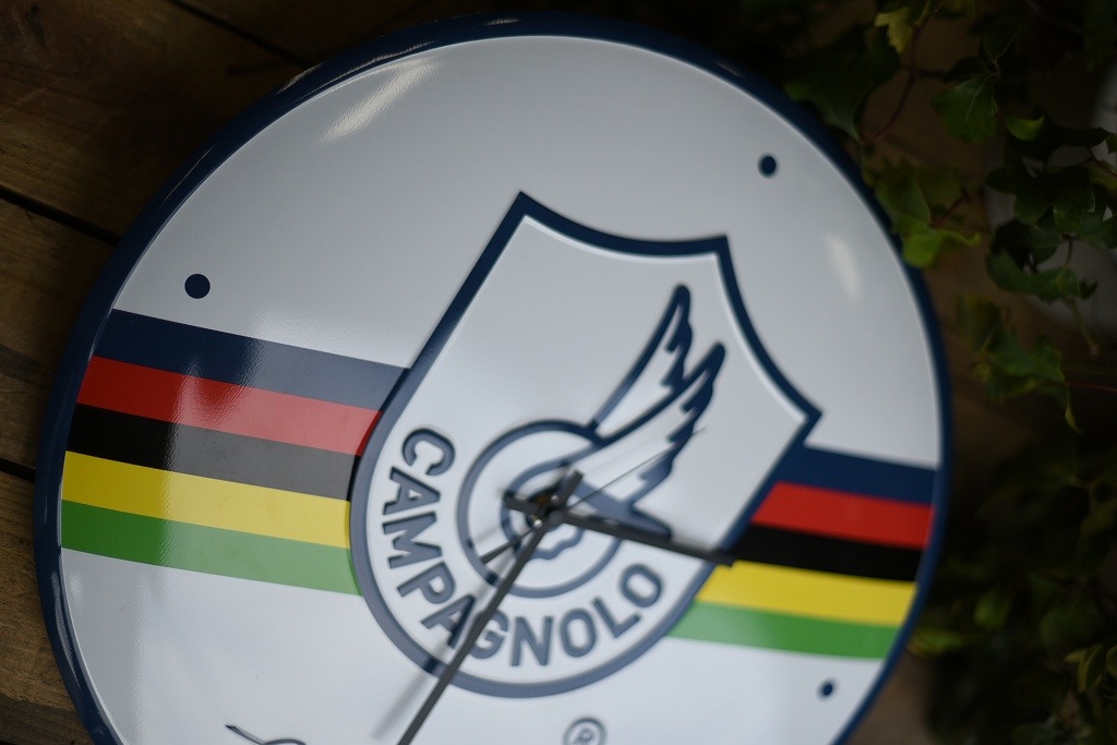 104632 最後の残り2個 国内未発売 カンパニョーロ ウォールクロック 壁掛け時計 CAMPAGNOLO VINTAGE WALL CLOCK