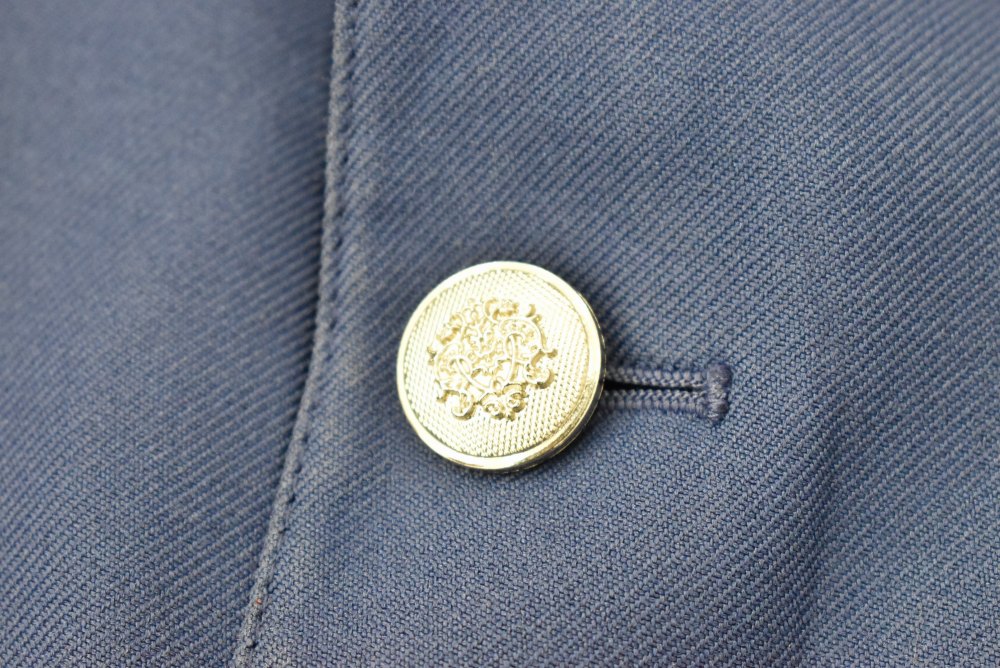 109233  [TA]ヴィンテージ スクールジャケット MADE IN ENGLAND ネイビー