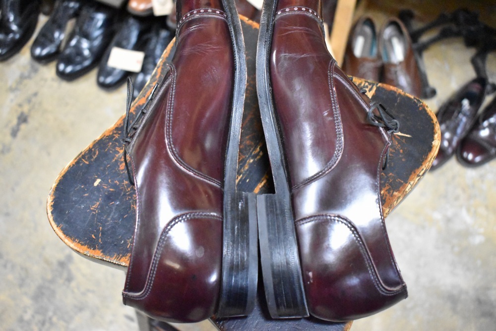 109574「FLORSHEIM」ストレートチップ シューズ 内羽根 SIZE 8 1/2