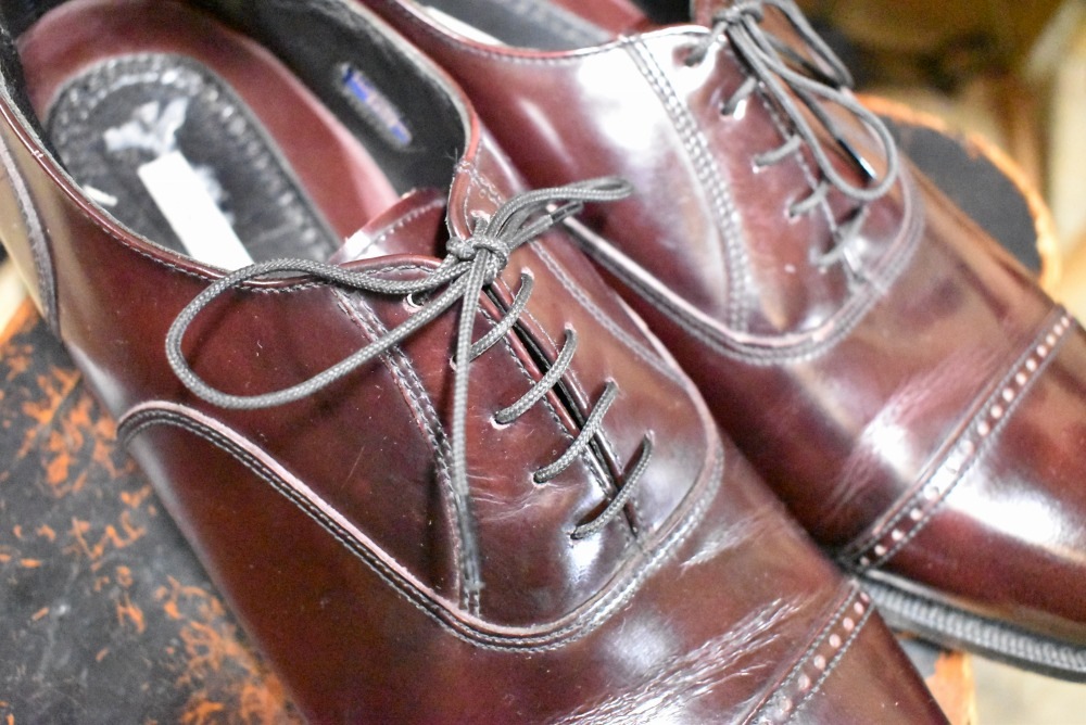109574「FLORSHEIM」ストレートチップ シューズ 内羽根 SIZE 8 1/2