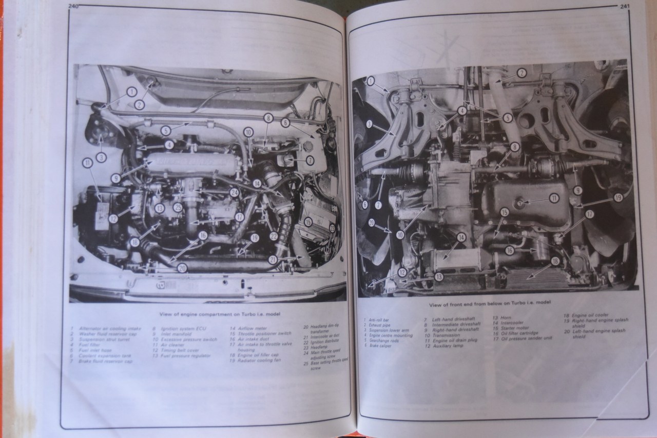 101917  洋書　フィアットマニュアル　Fiat Uno Manual By Haynes