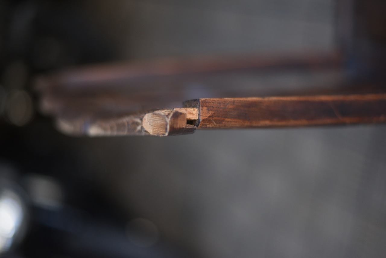 2059 ヴィンテージ チェア　椅子 破損有り