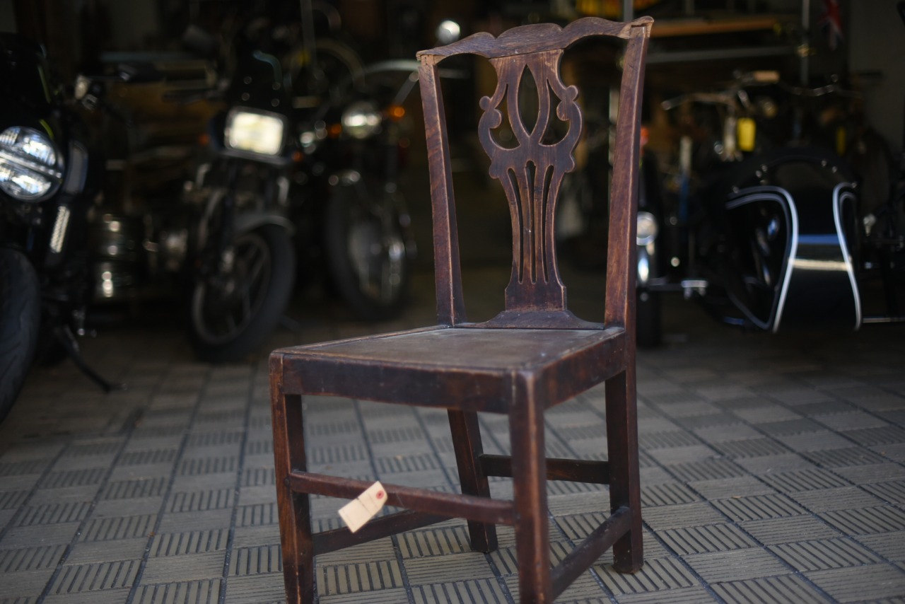 2059 ヴィンテージ チェア　椅子 破損有り