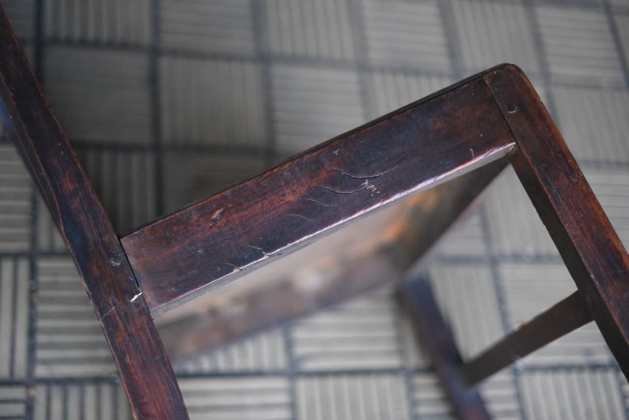 2059 ヴィンテージ チェア　椅子 破損有り