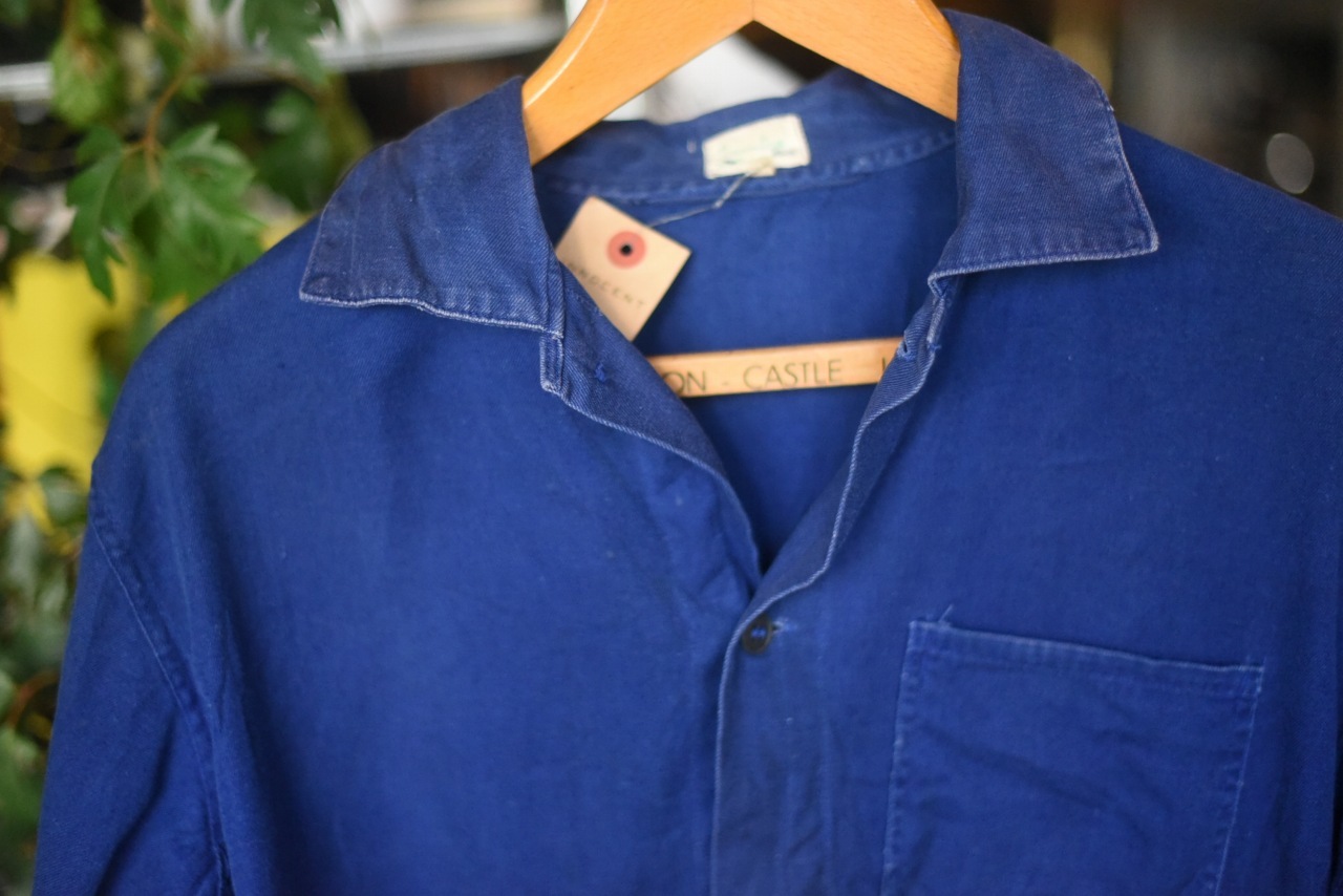 102959 ヴィンテージ　ワークシャツ　フランス イタリア　