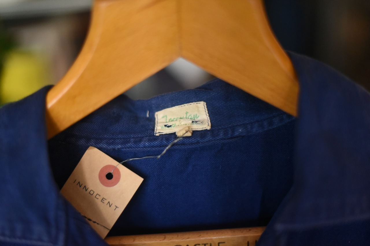 102959 ヴィンテージ　ワークシャツ　フランス イタリア　