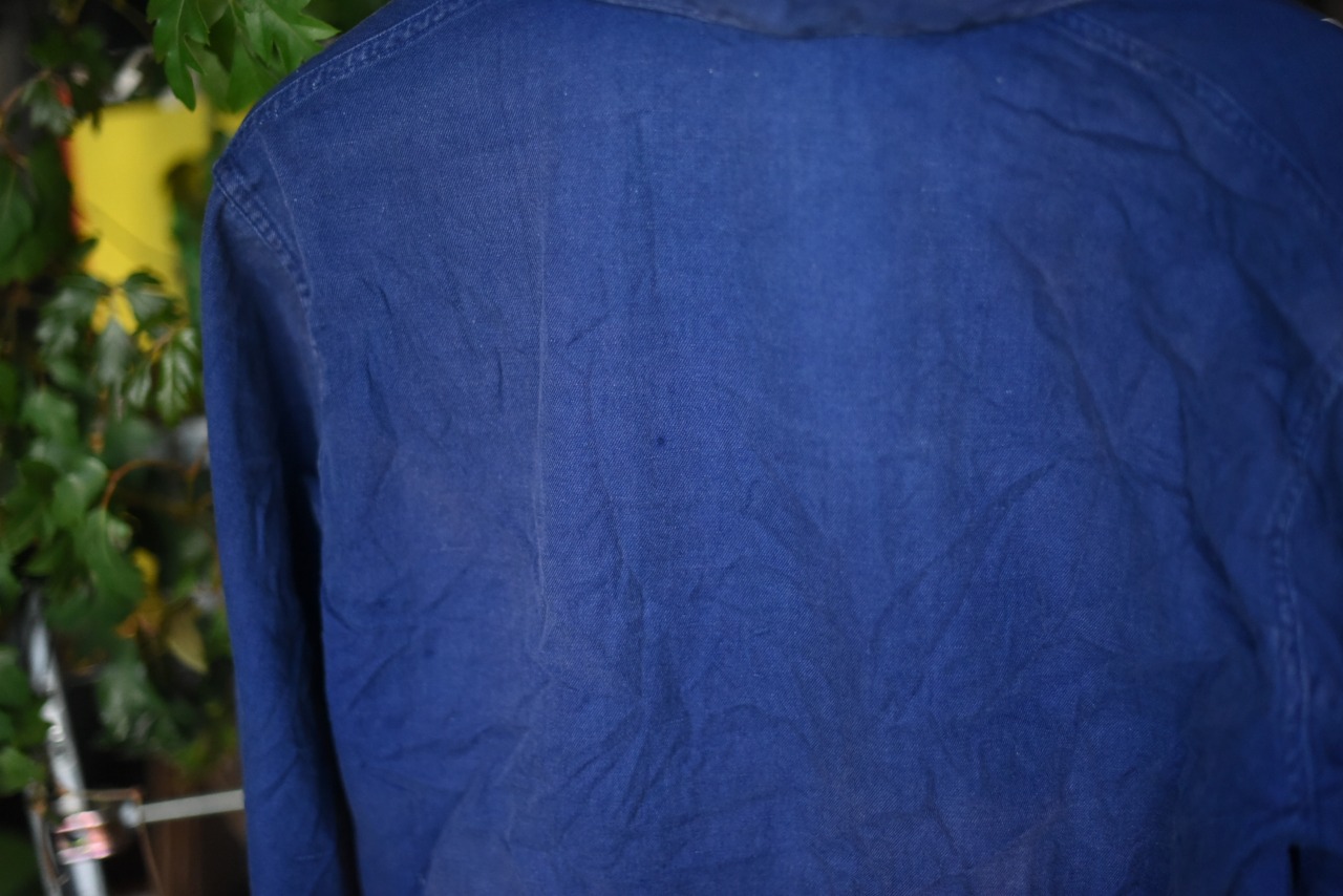 102959 ヴィンテージ　ワークシャツ　フランス イタリア　