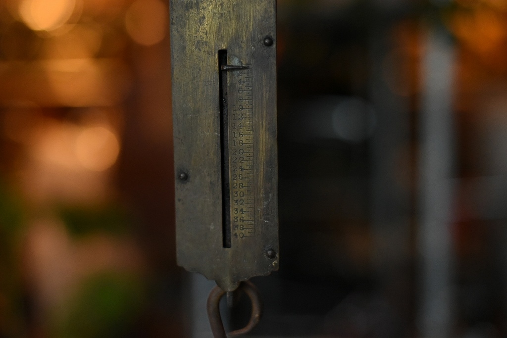 100250 UK ヴィンテージ　吊り下げスケール　SALTER　MADE IN ENGLAND 　