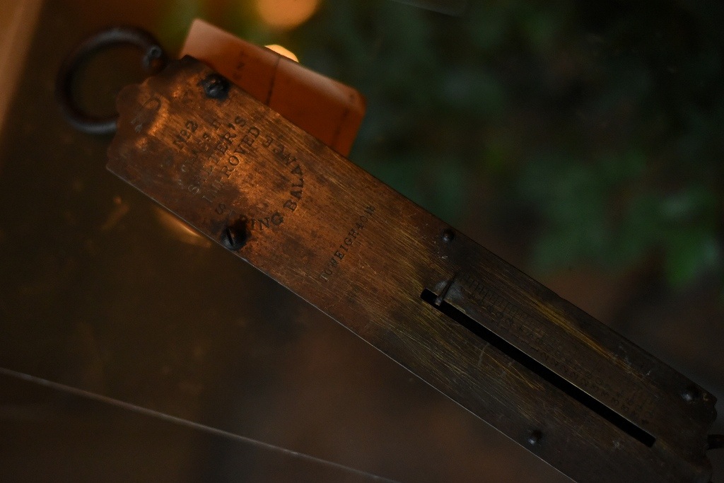 100250 UK ヴィンテージ　吊り下げスケール　SALTER　MADE IN ENGLAND 　