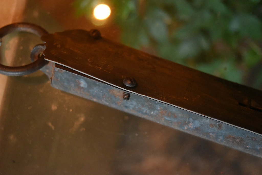 100250 UK ヴィンテージ　吊り下げスケール　SALTER　MADE IN ENGLAND 　