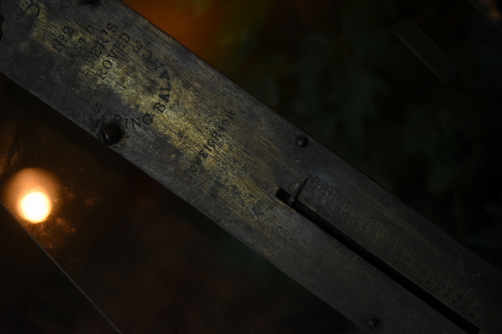 100250 UK ヴィンテージ　吊り下げスケール　SALTER　MADE IN ENGLAND 　