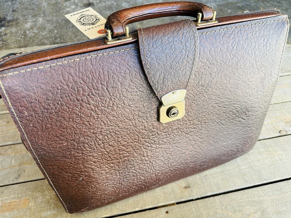 107578 ヴィンテージ  レザーブリーフケース　バッグ　