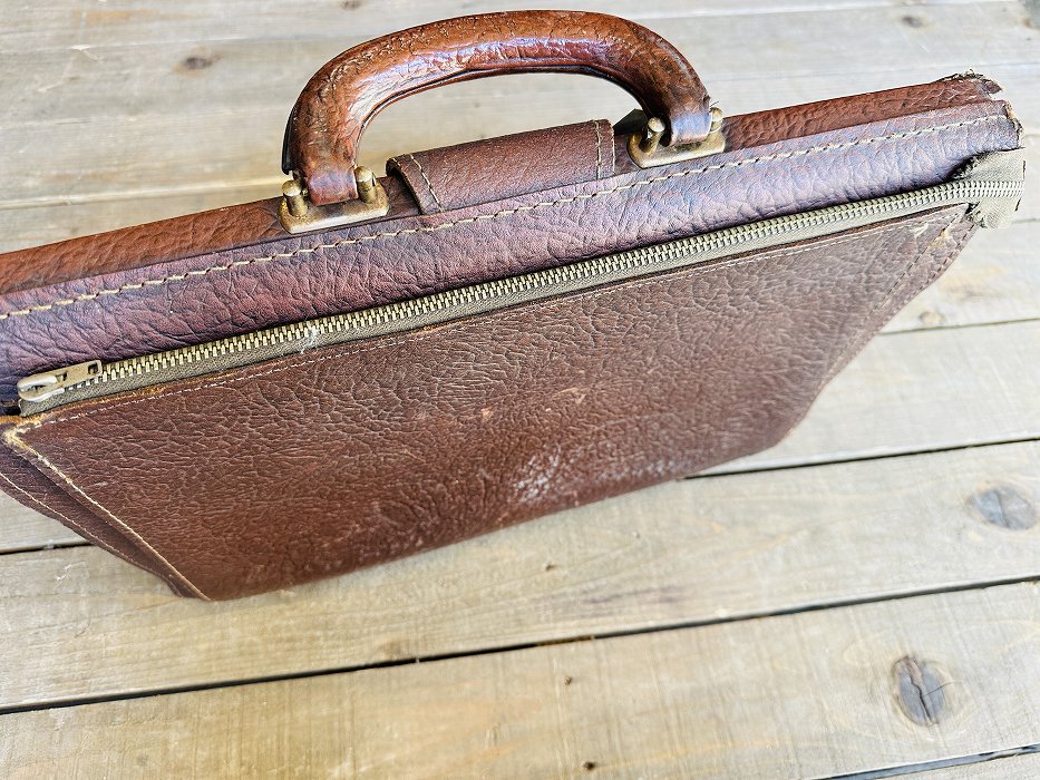 107578 ヴィンテージ  レザーブリーフケース　バッグ　