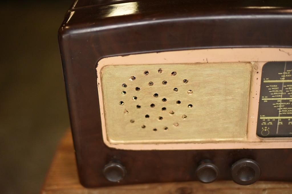 103699 UKヴィンテージ 「COSSOR」 ラジオ MADE IN ENGLAND 英国