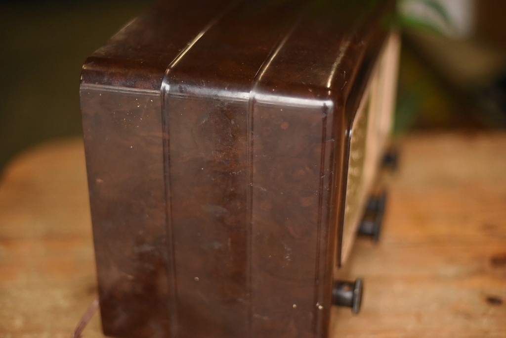 103699 UKヴィンテージ 「COSSOR」 ラジオ MADE IN ENGLAND 英国