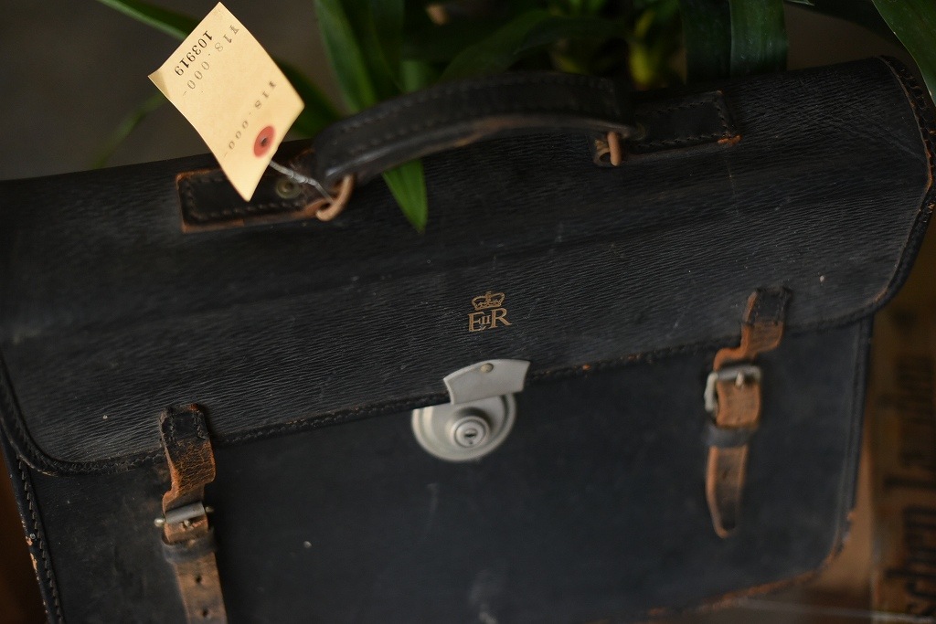 103919 ヴィンテージ　「ER POST OFFICE」 パブリック　 ブリーフケース ケース　