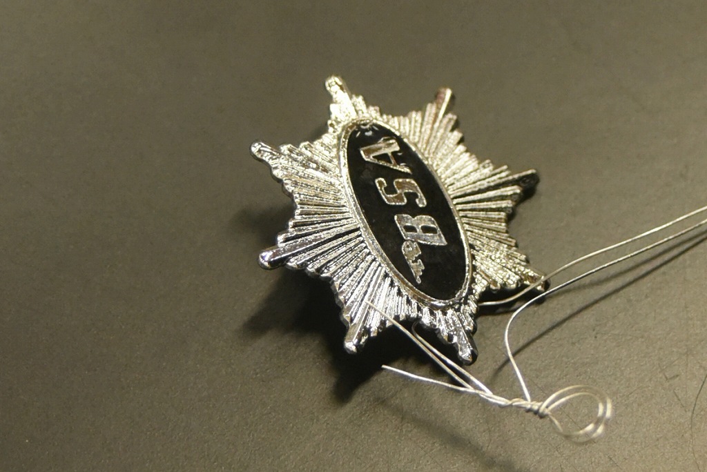 104547 ヴィンテージ 「BSA」 旧車 メタル バッジ エンブレム 英国 MADE IN ENGLAND バッヂ バッチ