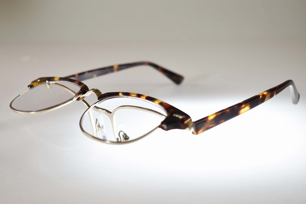 RFH-D フリップリーディンググラス 「RAWGUN」 DEMI ハーフリム INNOCENT Original Products