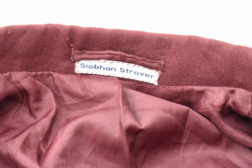 109245  [TA]ヴィンテージ スクールジャケット MADE IN ENGLAND ボルドー
